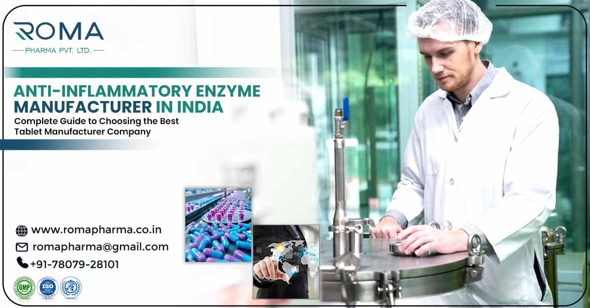 Anti-Inflammatory Enzyme Manufacturer - Roma Pharma
